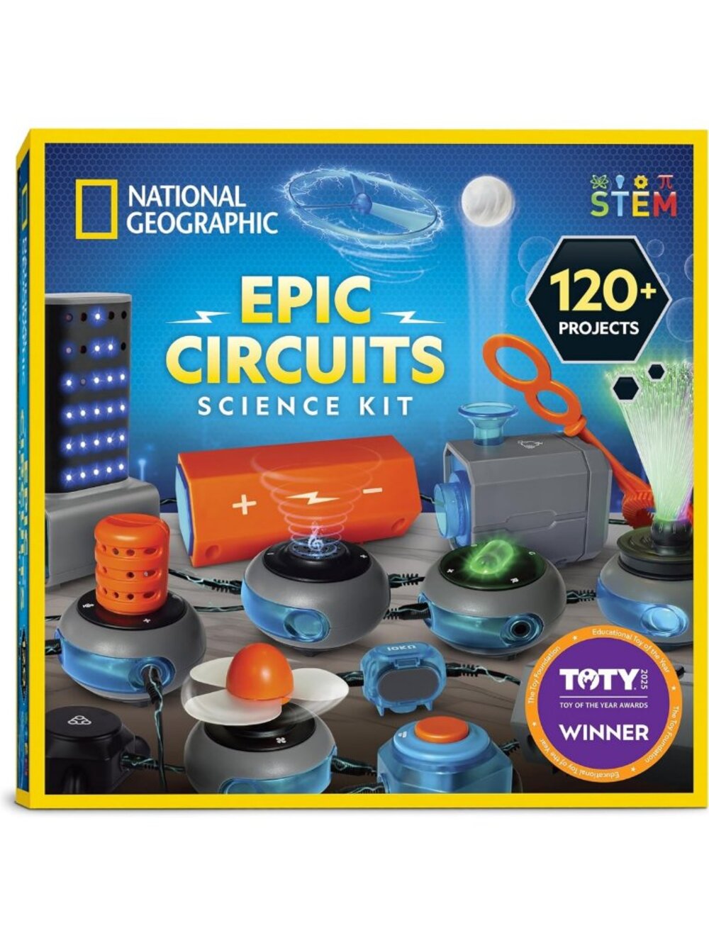 STEM Circuit Kit for Kids - 120 Fun Electrical Projects & Learning Activities